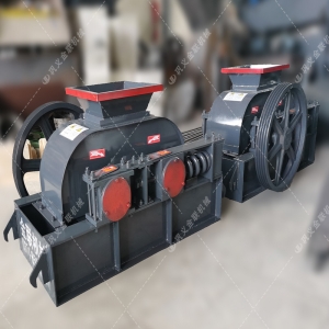 2PG250x250小型對輥破碎機(jī)發(fā)貨圖片_發(fā)往云南瑞麗_實(shí)驗室用