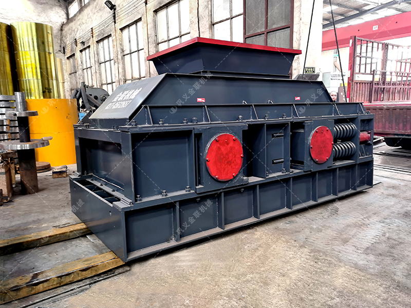 2PG1508半自動(dòng)液壓對輥制砂機(jī)發(fā)貨圖片