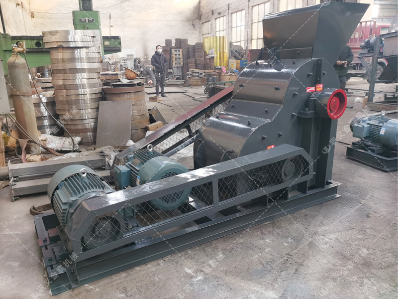 小型雙級粉碎機(jī)發(fā)貨圖片_發(fā)往山西忻州_破碎煤和煤泥